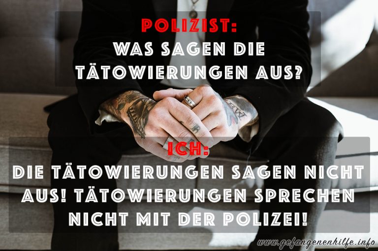 Sei wie die Tattoos! Sei wie die Tattoos!